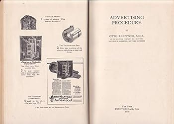 Hardcover Advertising Procedure Book