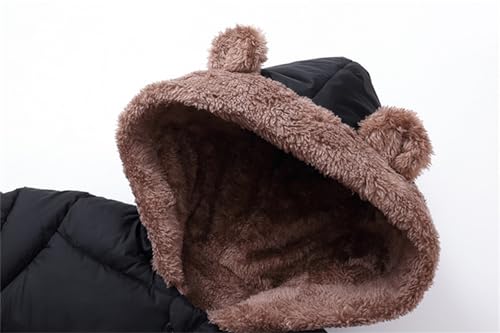 Mono de nieve para bebés niños pequeños ropa de invierno suave 5