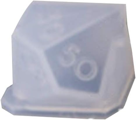 Miniatura 6 de Molde epoxi para dados con forma de filete, moldes de resina digital, manualidades de juegos digitales, moldes de fundición de resina epoxi para