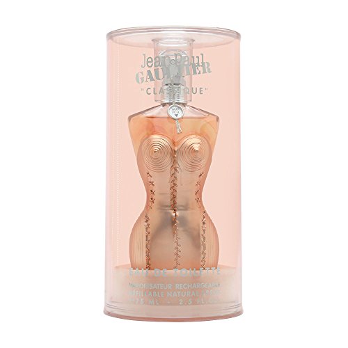 Jean Paul Gaultier Classique Women Eau De Toilette Spray Refillable 2.5 Oz.