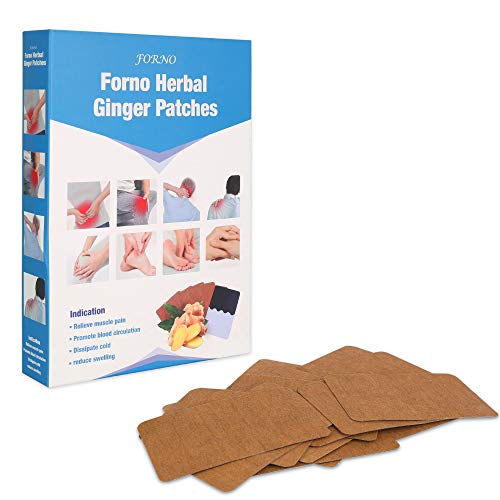 Pain Relief Patch, Forno Herbal Ginger Patches for Foot, Lymphatic Drainage, Swelling, Joint Pain Pa - //coolthings.us