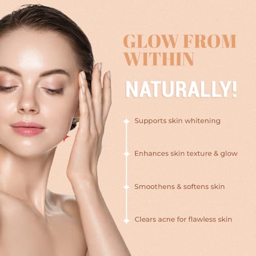 Image of CUREFOREVER Glutathione Effervescent Tablets, 20 Tablets with Vitamin C, Liposomal Glutathione 500mg for Antioxidant Support, Skin Glow & Radiance Support, Detox Support