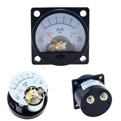 Ampèremètre de tableau électrique marin SO-45 cadran analogique pour mesure intensité alternative