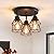 ABEAJAT Kitchen Light Fixtures Ceiling Mount, Adjustable Semi Flush Mount Ceiling Light Fixture with E26 Base, Multi-Directional Ceiling Lamp for Kitchen Hallway Dining Room Farmhouse Entryway