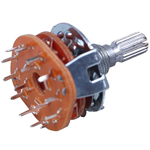 Commutateur rotatif 3P4T à 15 broches et 2 ponts pour encodeur de machine