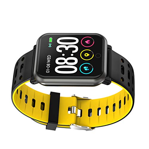 ZYElroy 1.3inch Schirm Sport IP67 Wasserdicht Schrittzähler Armband Herzfrequenzmessung Smart-Armband-Uhr