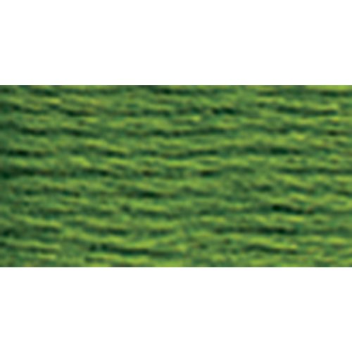 DMC Hilo de Algodón Perla Bola Tamaño 8 87 yd, Verde Loro Oscuro