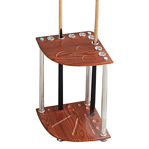 Support de queue de billard en bois 12 trous pour éviter les chutes et ranger le sol
