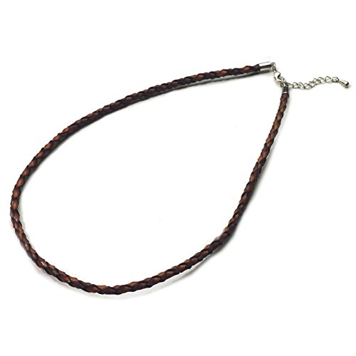 [Krishna yukatan] �v�l�b�N���X �`���[�J�[�l�b�N���X ���U�[�l�b�N���X 40cm B.�u���E��