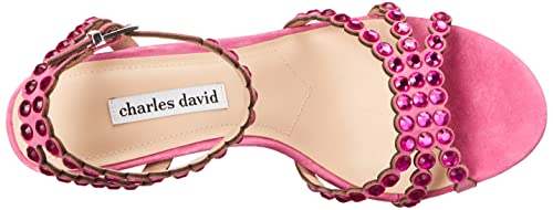 Charles David Women's Penelope Heeled Sandal, Orchid, 10 #TOP4