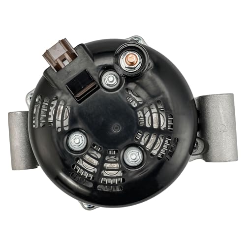 Image of PHILTOP Alternator Compatible With 2008-2010 F250 /F350 /F450 /F550 Super Duty 6.4L(Dual Alt System; 200) 11290N 12V 200Amp CW 8-Groove Pulley | Replacement OE 11290, 7C3T10300EE, 7C3TEE, 7C3Z10346EA