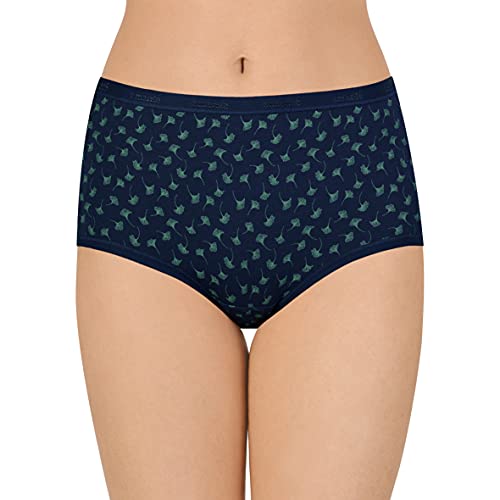 Image of Amante Printed Cotton Full Brief Panty Pack(Pack of 3)