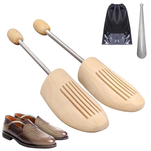 VIVEBEI Wooden Shoe Tree Maintain Holder Shape Shoe Trees for Men and Women