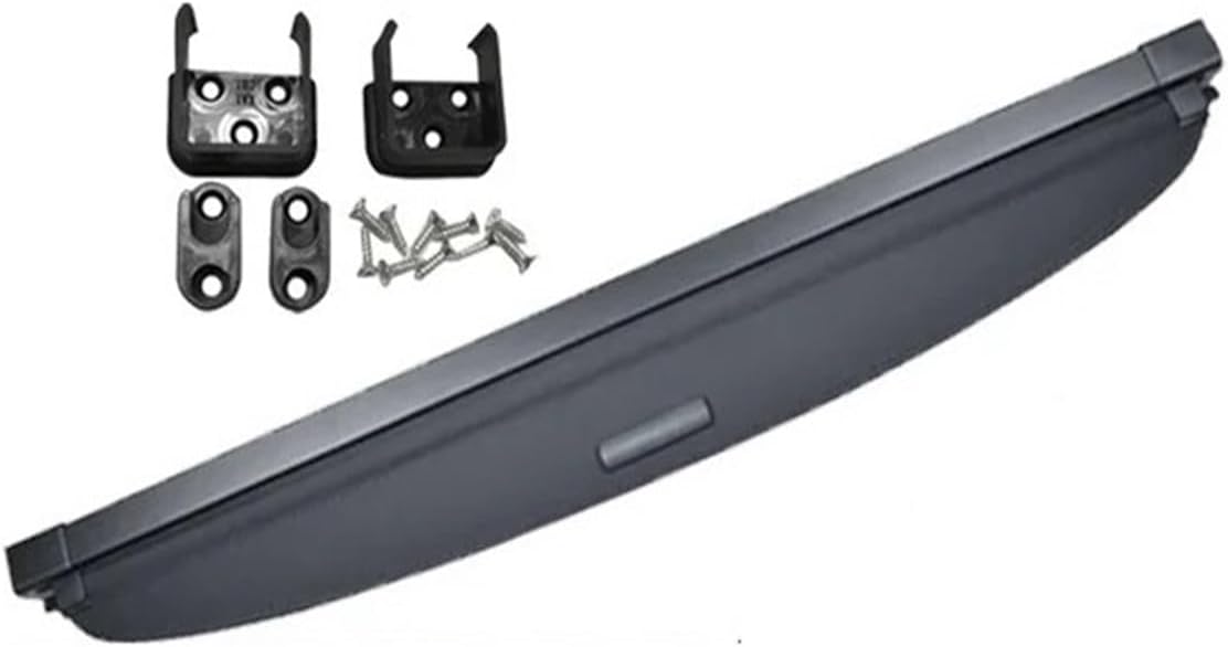 Car Trunk Covers Compatible with Suzuki Vitara LY Escudo 2016~2024 2017 Luggage Retractable Waterproof Curtain Shelter Cargo Accessories(Leather)