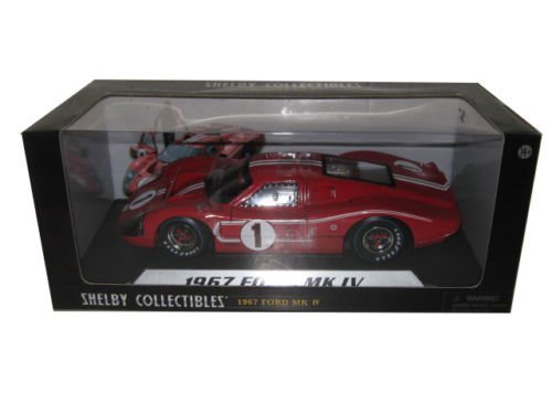 Ford GT MK IV #1 Rouge miniature de prestige Shelby Collectibles