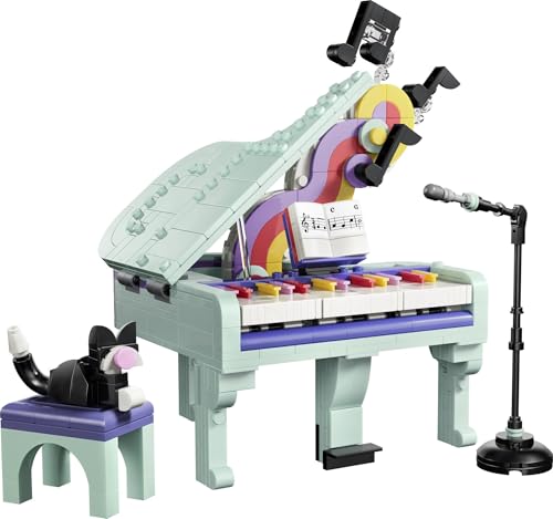 Piano Musical LEGO Creator 3en1 con Gato de Juguete y Radio Retro Vintage 31392 2