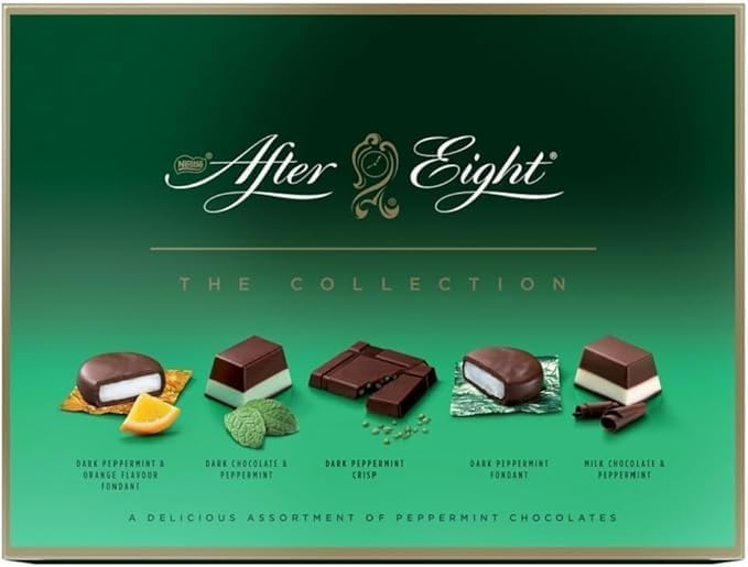 After Eight Dark & Milk Peppermint Chocolate Box 199g