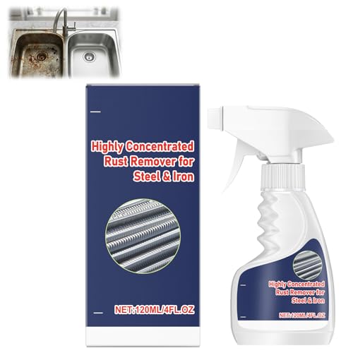 Traboto Hochleistungs-Rostlöser Für Metall Leistungsstarker Rostlöser Für Stahl Sofort Rostlöse Spray Kraftvoller Rostlöser für Metall und Edelstahl Entfernt Effektiv Rost Von Metalloberflächen