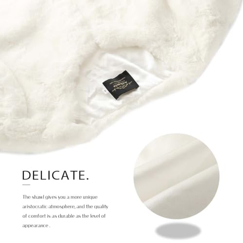 JEWEKY Faux Fur Coat Long Sleeve Shaggy Jacket Cropped Fluffy Coat Winter Warm Outwear Fur Jacket for Women4