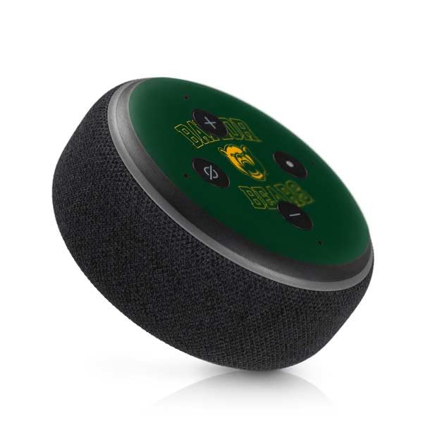 Skinit Decal Audio Skin Compatible with Amazon Echo Dot 3 - Officially Licensed Baylor University Bears Mascot Design