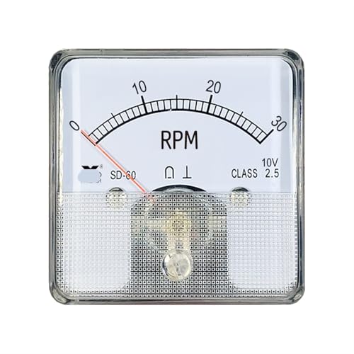Tachymètre SD60 10V indicateur de tours par minute pour tableau électrique DC - 5