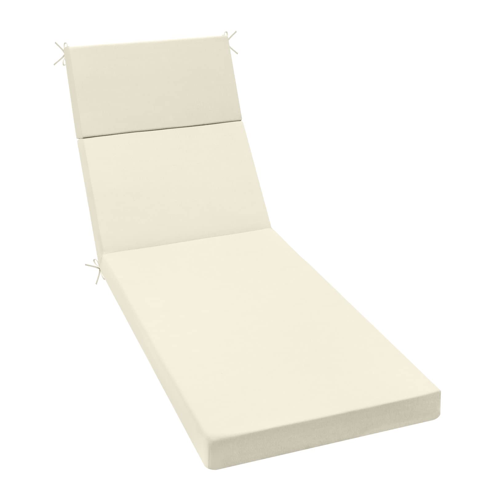 idee-home Chaise Lounge Cushions Outdoor, Lounge Chair Cushion 80in.L x ...