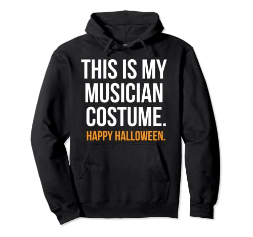 Este es mi disfraz de músico divertido Halloween Sudadera con