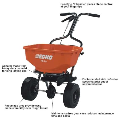 ECHO 60 lbs. Heavy-Duty Spreader RB-60 - Image 4