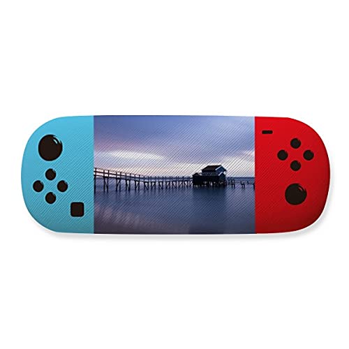 Étui de rangement pour lunettes Ocean House motif paysage aquatique