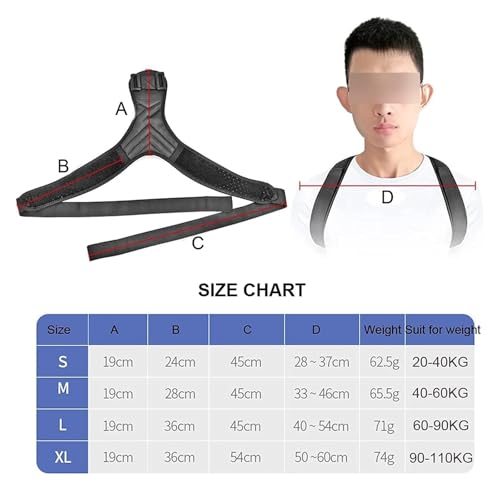 Correcteur de posture et redresseur de dos réglable XL - 7