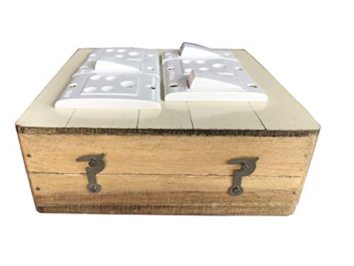 Image of Electric Extension Wooden Board (1 Meter 3Core Wire) (3 Socket 3 Switch-7x 4X 1.5 Board)