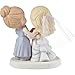 Precious Moments Mother of the Bride Figurine – Wedding Day Keepsake – Sentimental Mother Daughter Wedding Gift – Bisque Porcelain Collectible