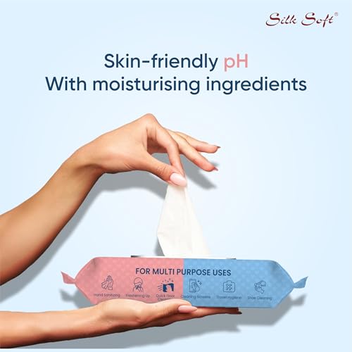 Image of Multipurpose Baby Wet Wipes - 132 Wipes (66 x 2 Packs) | Gentle, Alcohol-Free & Hypoallergenic | Effective Cleaning for Hands, Face & Surfaces