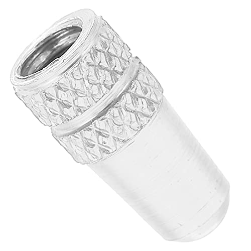 2pcs Valve Valve Stem Cover Cubierta de Válvula para Bicicleta en Aluminio Color Plata ACOGEDO miniatura 2