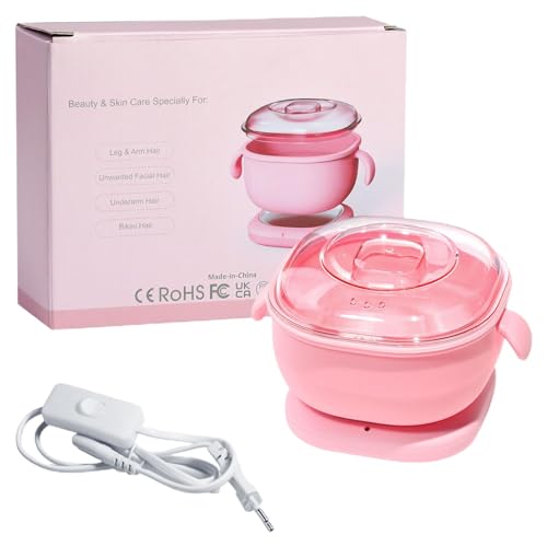 Épilateur à la cire et fondeur électrique portable pour maison et spa
