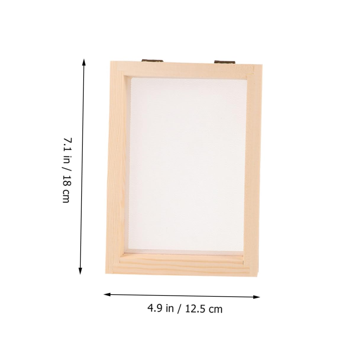 DOITOOL Scrapbooking Kit 12pcs Paper Making Tools Deckle Mold Paper Handicraft Mold Frame