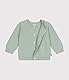 Petit Bateau A0BFT Langarm-Cardigan Baby Jungen Herbier 3 Jahre