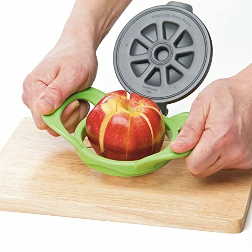 Mandolina acero inoxidable para cortar frutas fácil uso miniatura 4