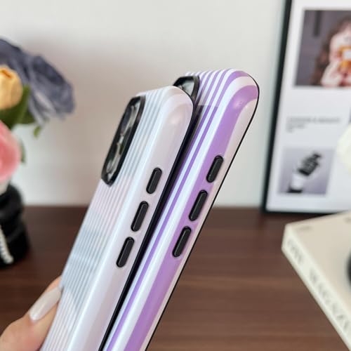 Longlayss Compatible with iPhone 16 Pro Max Case Cute Striped Phone Case by Longlayss - Used condition - Image 3