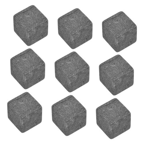 Cabilock Whisky Steine Granit Kühlsteine Für Getränke Wiederverwendbar 2x2x2cm Mit Beutel Praktische Eiswürfel Für Wein Und Whiskey