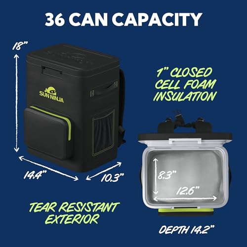 Image of Waterproof Backpack Cooler by SUN NINJA