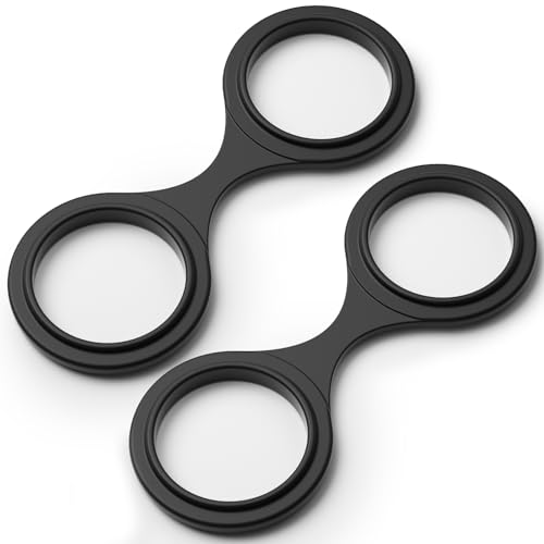 SAINT NIEVE 2PCS Silicone Handcuffs Costume Prop Flexible Rubber Party Toy for Halloween Cosplay (Black)