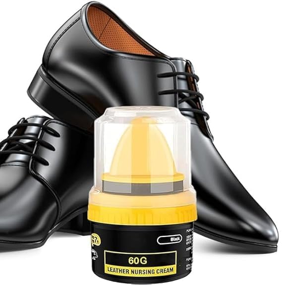 Leather Repair Cream & Liquid Shoe Polish with Sponge Applicator | Restores Shine, Covers Scratches & Scuffs | Multipurpose Leather Care Cleaner for Shoes, Bags & Accessories-image-44