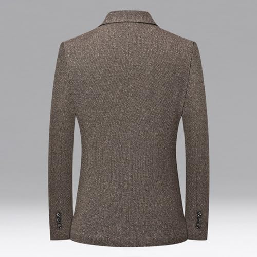 Men's Plaid Sports Jacket Twill Slim Fit Blazer Casual Work Jacket Daily Wear Classic Plaid Checker Pattern3