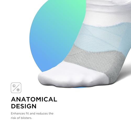 Image of Feetures Elite Light Cushion Mini Crew Sock - Sport Sock with Targeted Compression