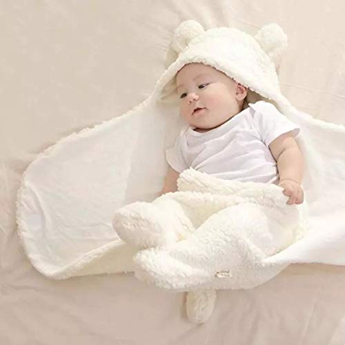 Image of BRANDONN Baby Blanket Newborn Gift Pack of Swaddle Wrapper, 0-9 Months, Length 68 cm x Width 68 cm