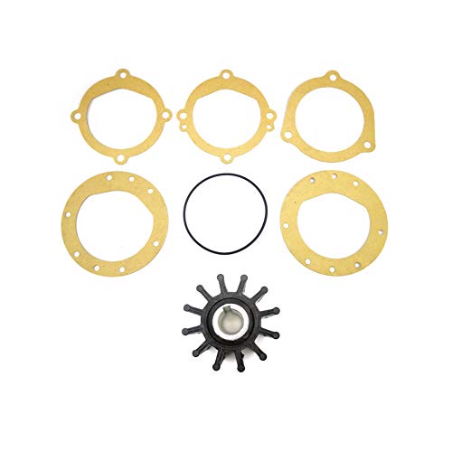 Wingogo Water Pump Impeller Kit Replaces Sherwood 9959K, 09959K & Johnson 09-701B-1, Onan 132-0317 132-0117, Pleasurecraft R061015, Yamaha Ysc-101-03-01,Volvo 835512 3854286, Jabsco 18838-0001-P #TOP30