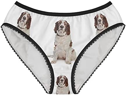 DogsMakeMeHappy Welsh Springer Spaniel Panties, Welsh Springer Spaniel Underwear, Briefs, Cotton Briefs