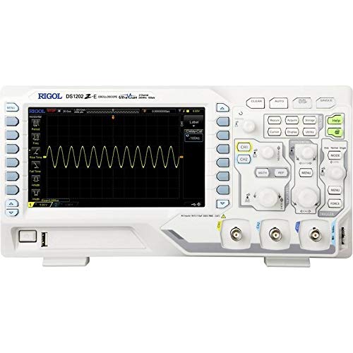 Rigol DS1202Z-E Digital-Oszilloskop 200 MHz 2-Kanal 1 GSa/s 24 Mpts 8 Bit 1 St Cover
