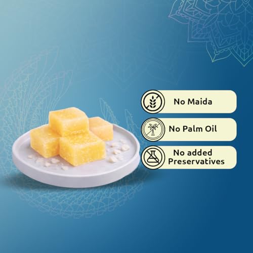 Image of Fulva Tender Coconut Halwa 200g, Traditional Kerala, Authentic Kozhikode Style Dessert, Soft Chewy Halwa, Made with Real Tender Coconut & Premium Ingredients, South Indian Sweet